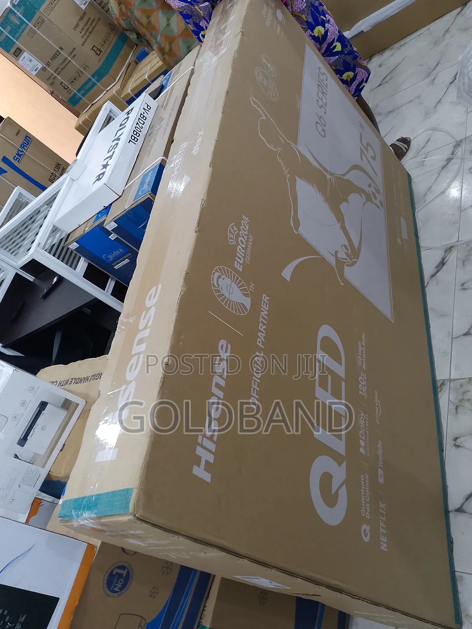 Dependable Hisense 75inches Q6series Smart Tv (75q6n)