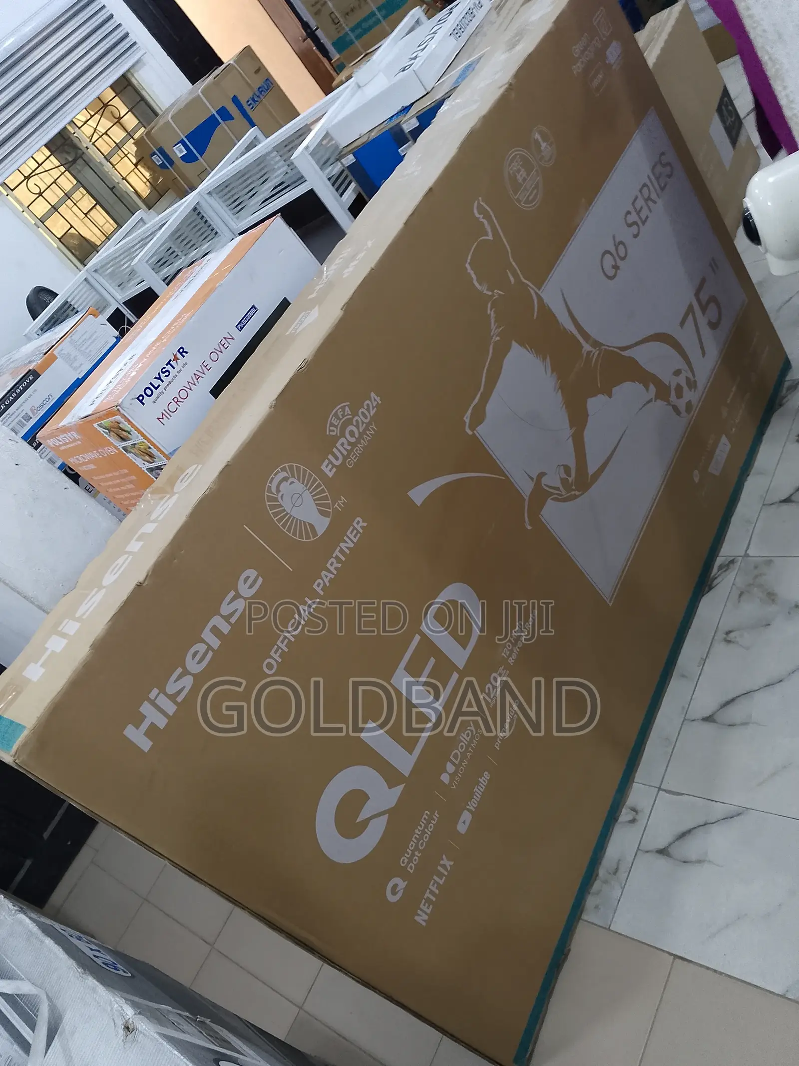 Qled Hisense 75inches Smart Tv (Q6series) 75q6n