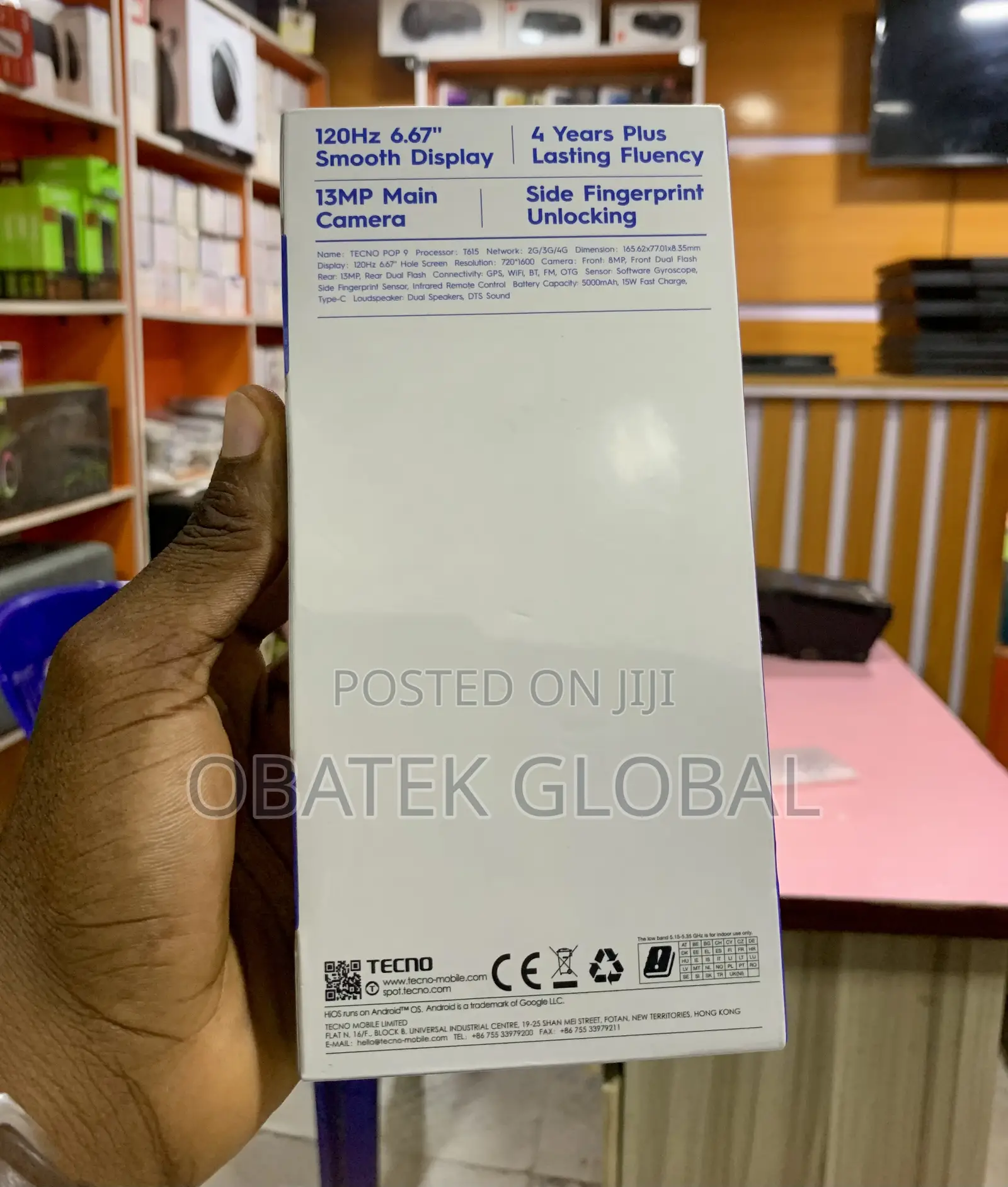 New Tecno Pop 9 128 GB Black
