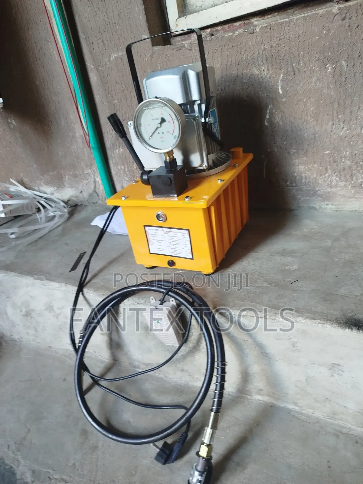 Electric Hydraulic High Pressure Pump.