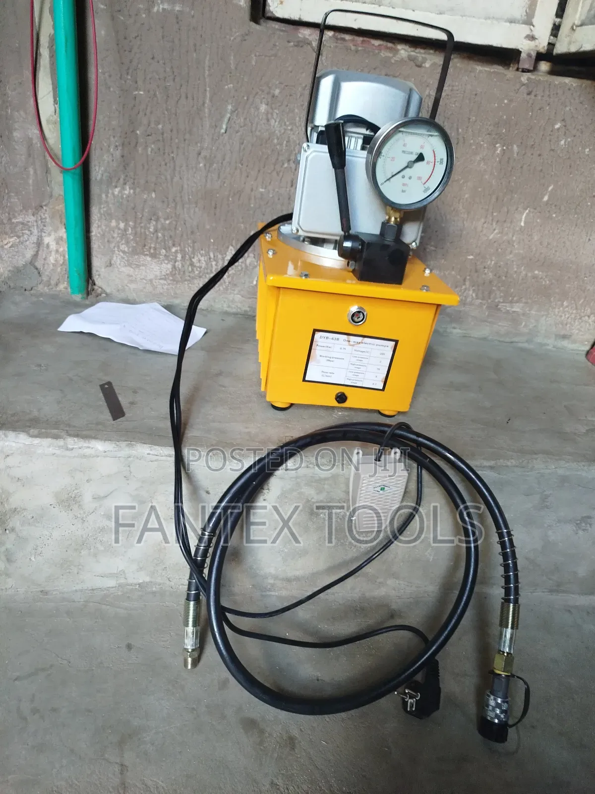 Electric Hydraulic High Pressure Pump.