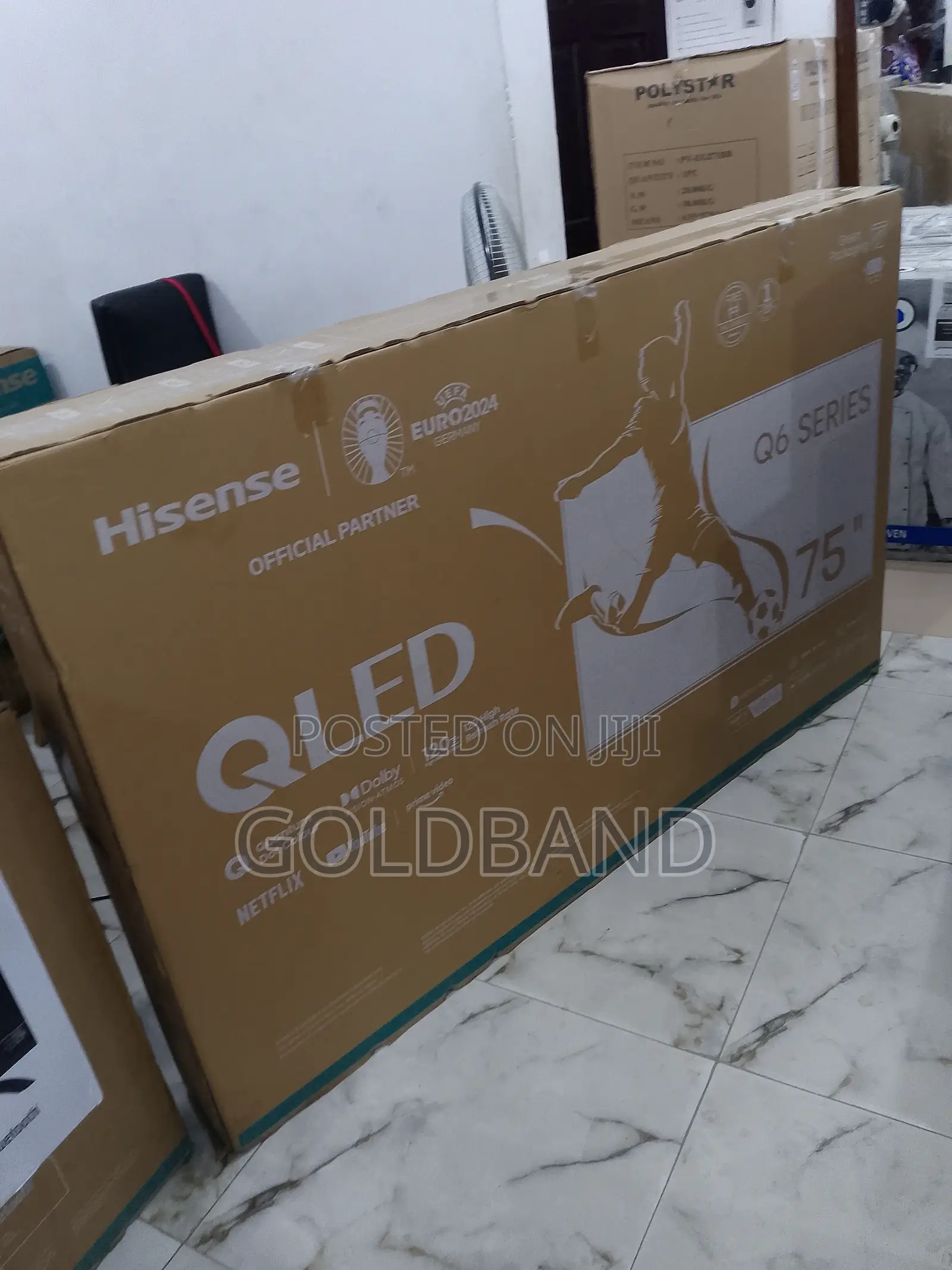 Newly Improved Hisense 75" Qled Smart Tv (Q6series) 75q6n