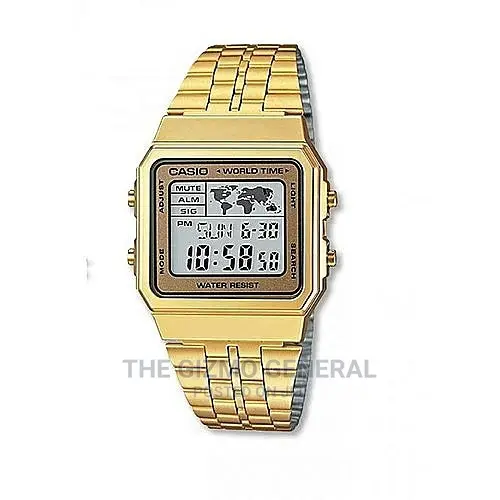 Casio Metal Basic A500wga-9df Gents - Gold