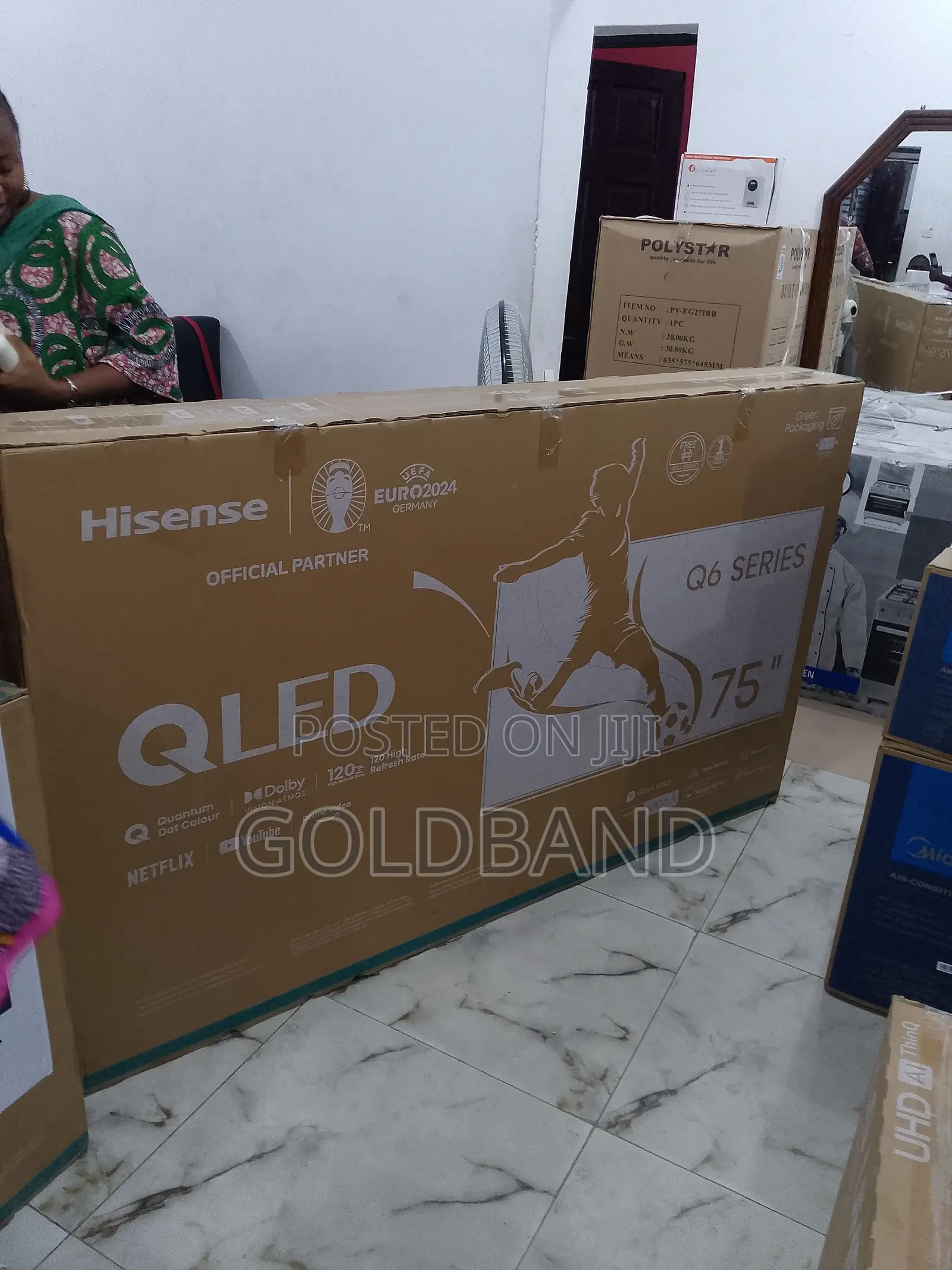 Top Standard Hisense 75" Qled Smart Tv (Q6series) 75q6n
