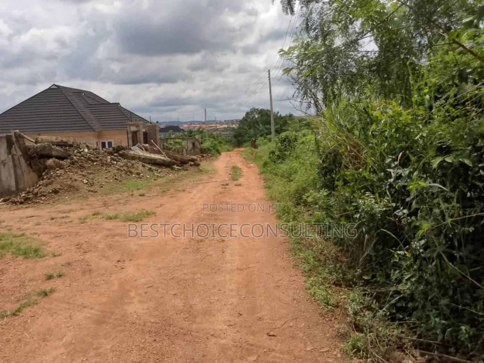 Land Measuring 1,034 SQM Ring Road