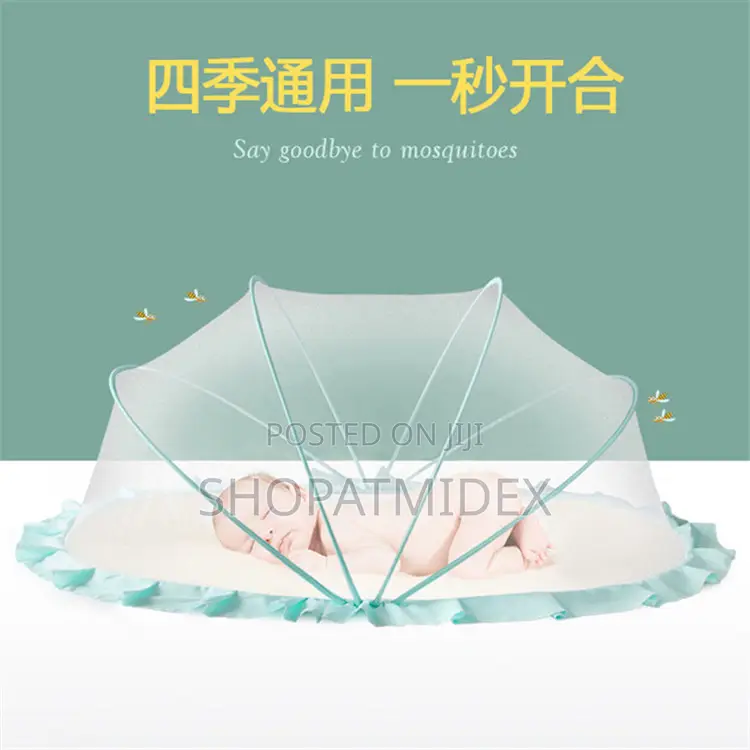 Portable Foldable Baby Bed Crib Sleep Mosquito Cover Net