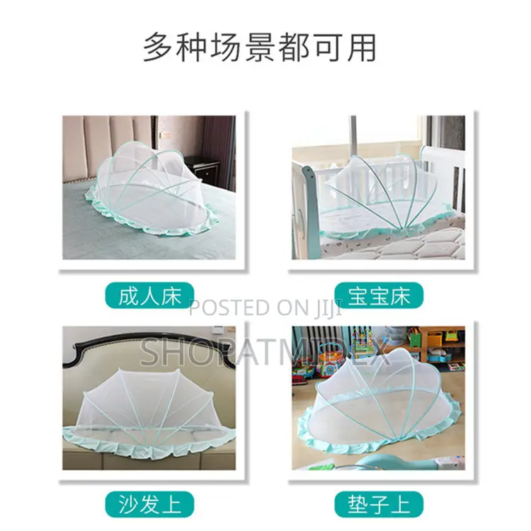 Portable Foldable Baby Bed Crib Sleep Mosquito Cover Net
