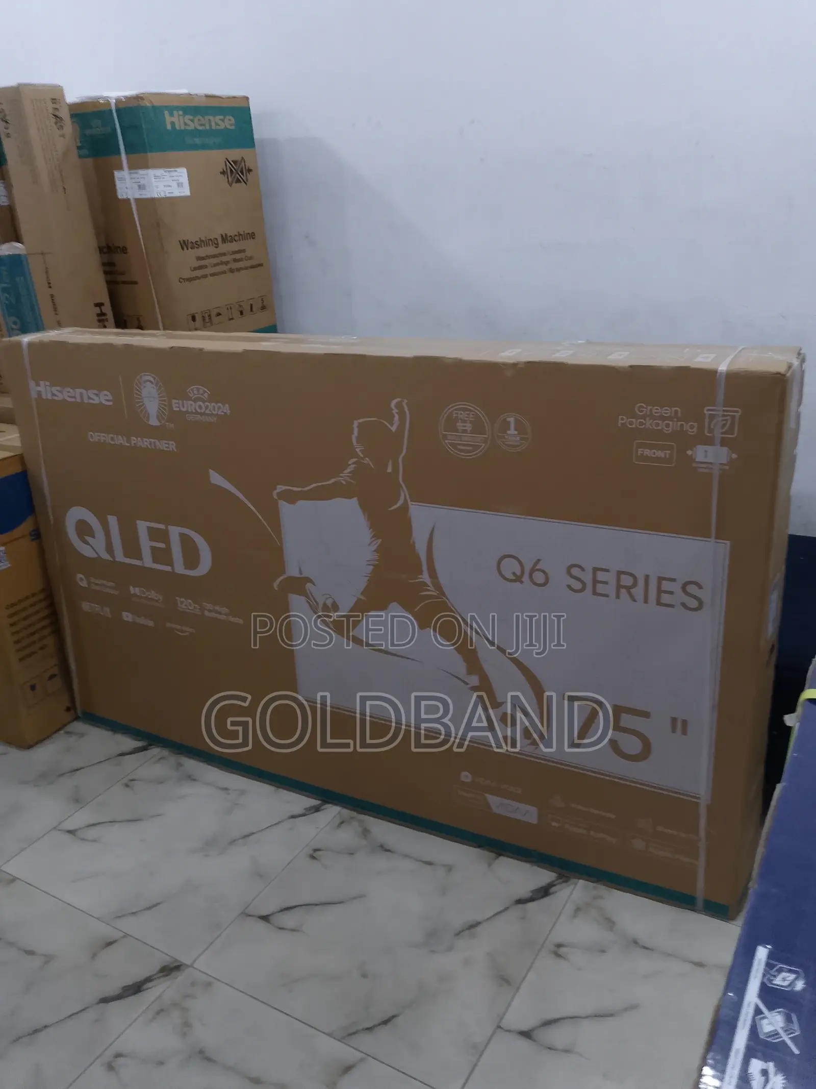 Hisense 75inches Smart Tv Q6series 75q6n (Dolby Vision)