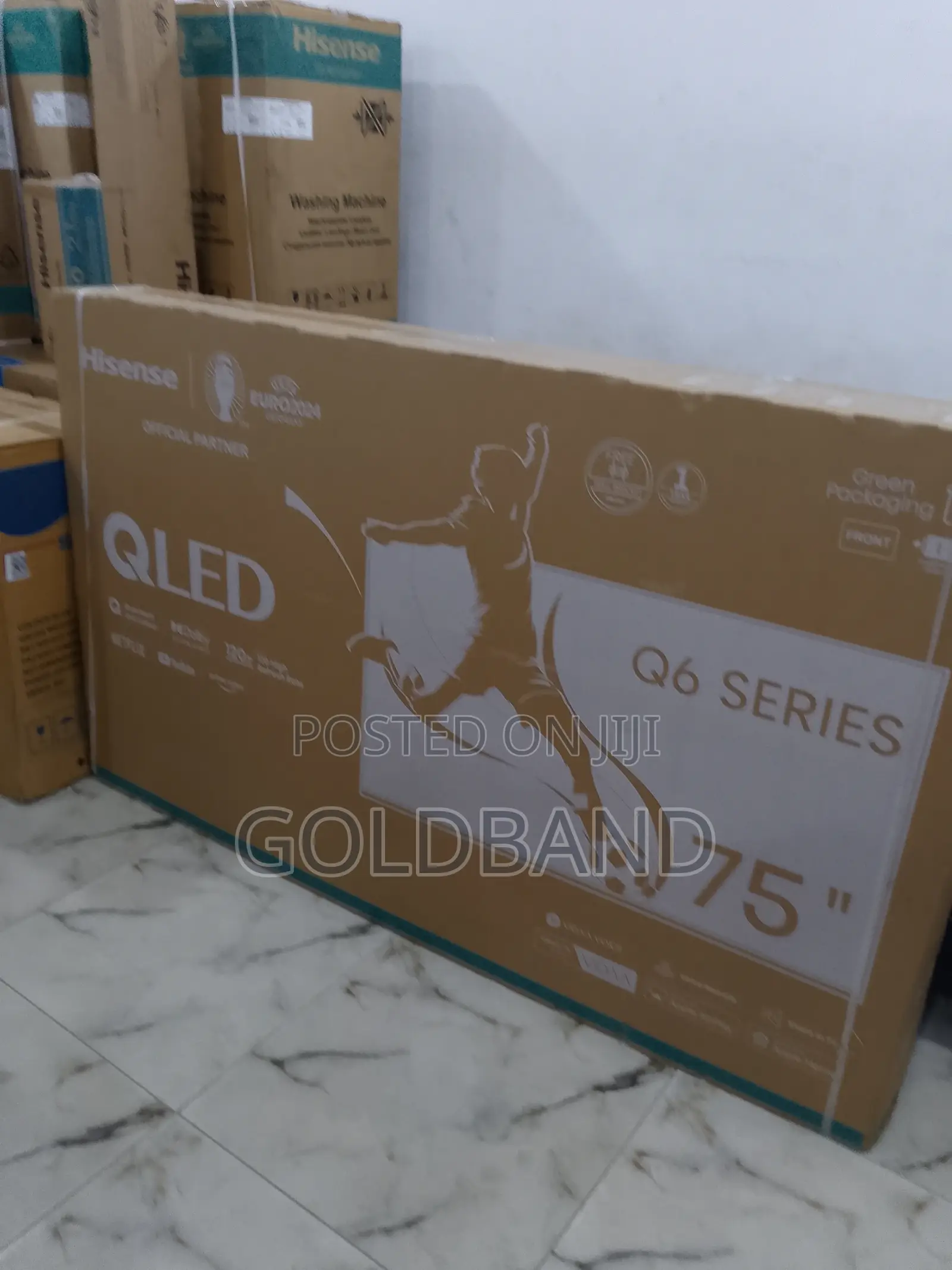 Energy Efficiency Hisense 75"Qled Smart Tv (Q6series) 75q6n