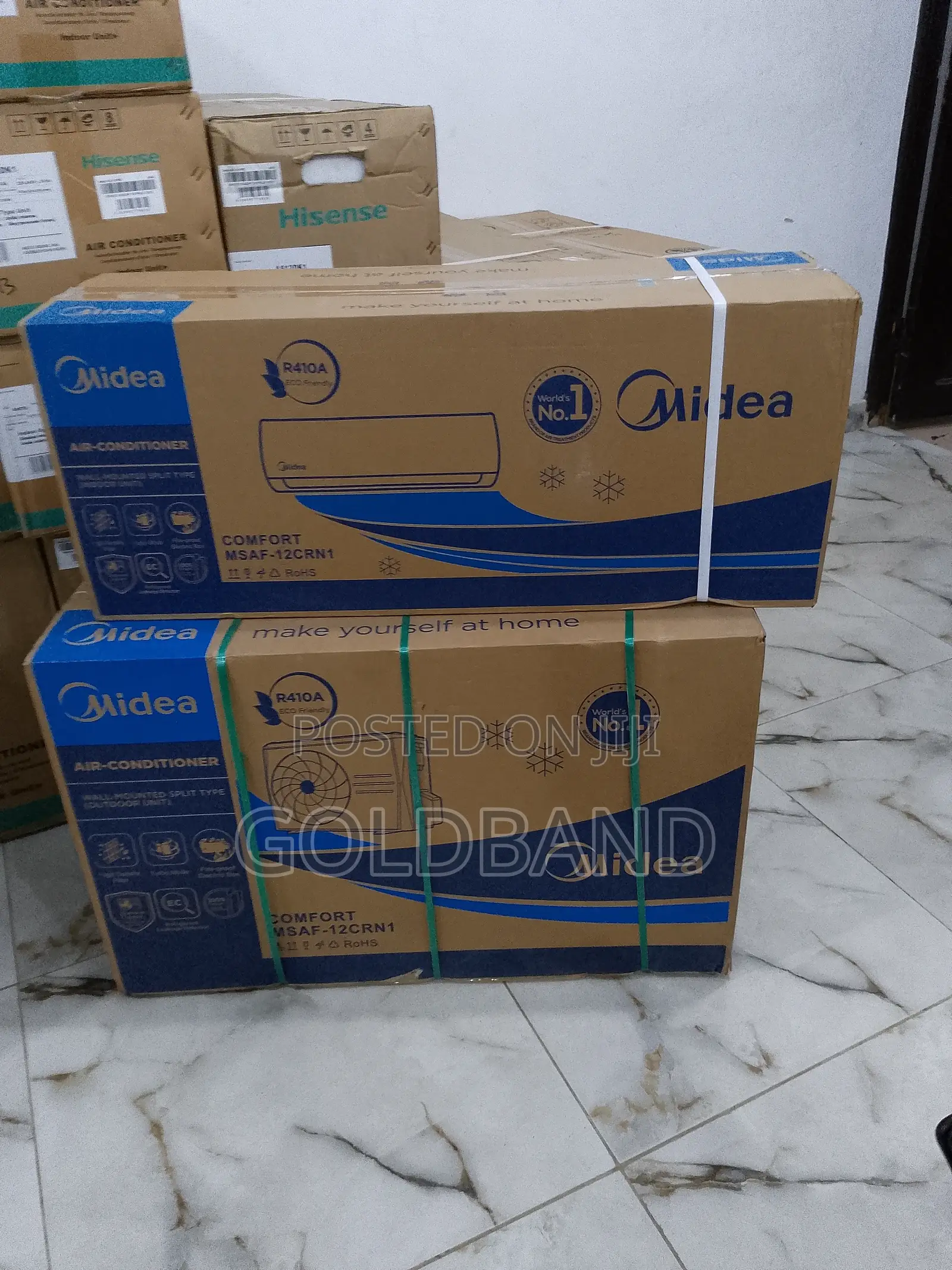 Quick Cooling 1.5hp Midea Dual Non-inverter Air Conditioner