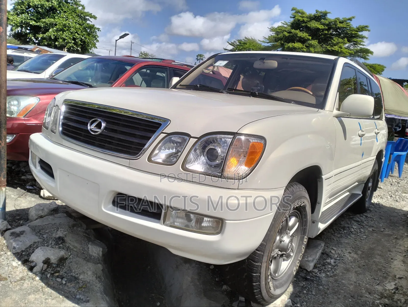 Lexus LX 470 Sport Utility 2007 White