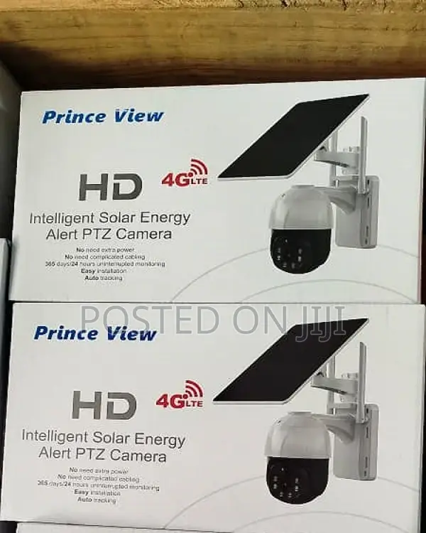 Intelligent Solar Energy Alert PTZ V380 Camera