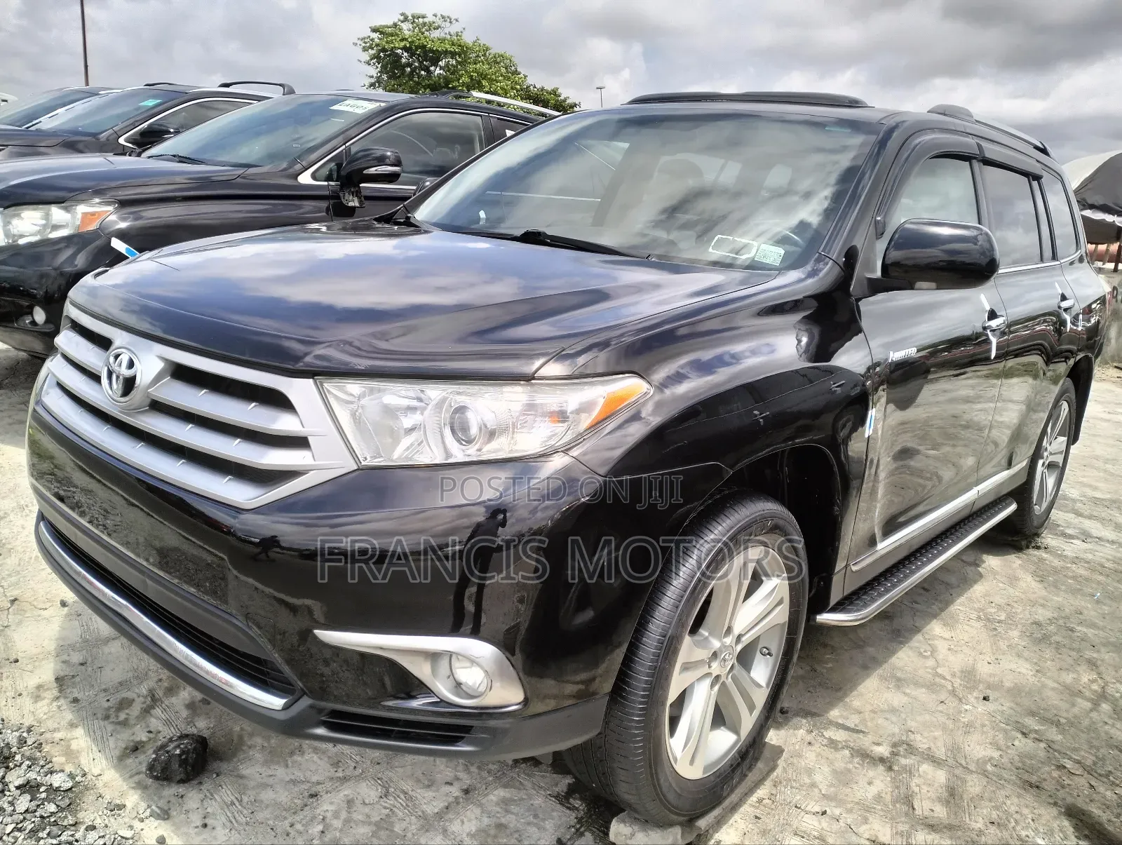 Toyota Highlander Limited 3.5l 4WD 2013 Black