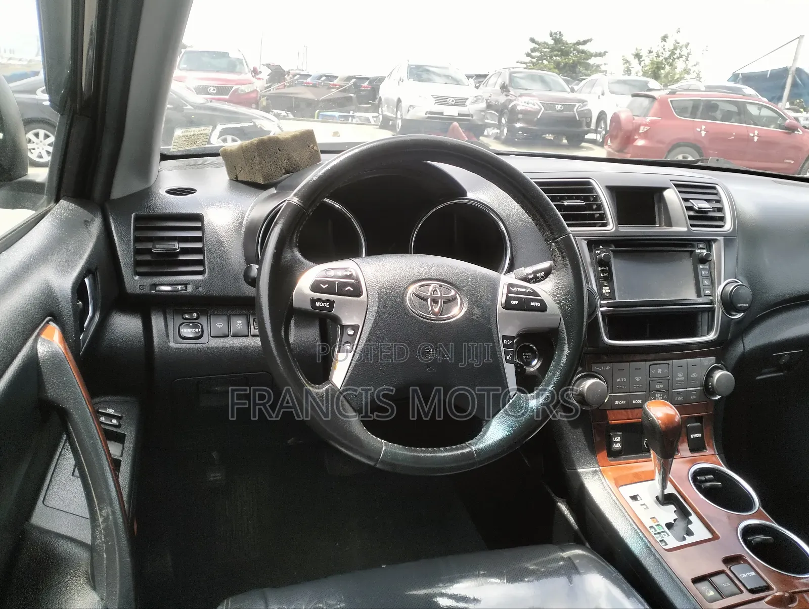 Toyota Highlander Limited 3.5l 4WD 2013 Black