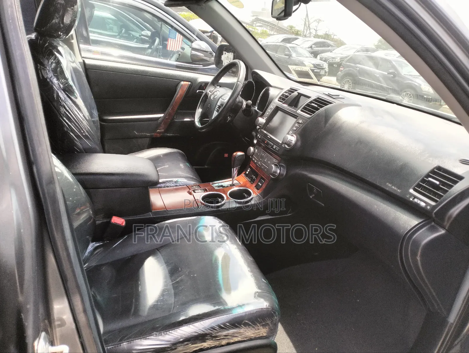 Toyota Highlander Limited 3.5l 4WD 2013 Black