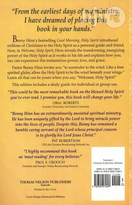 Welcome, Holy Spirit With Study Guide
By: Benny Hinn