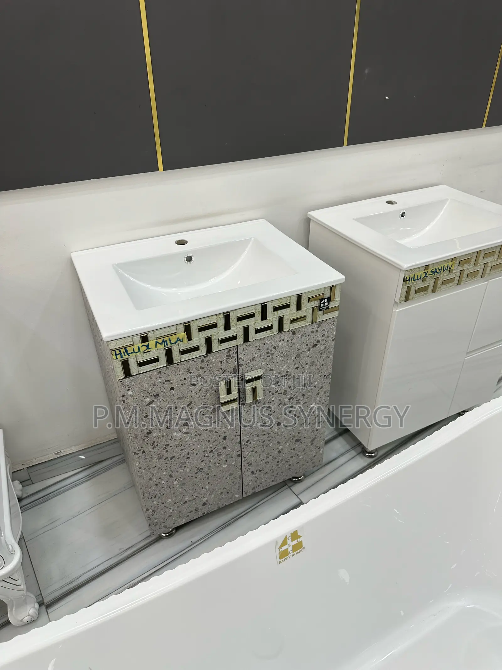 England Standard Diamond Cabinet Basin.