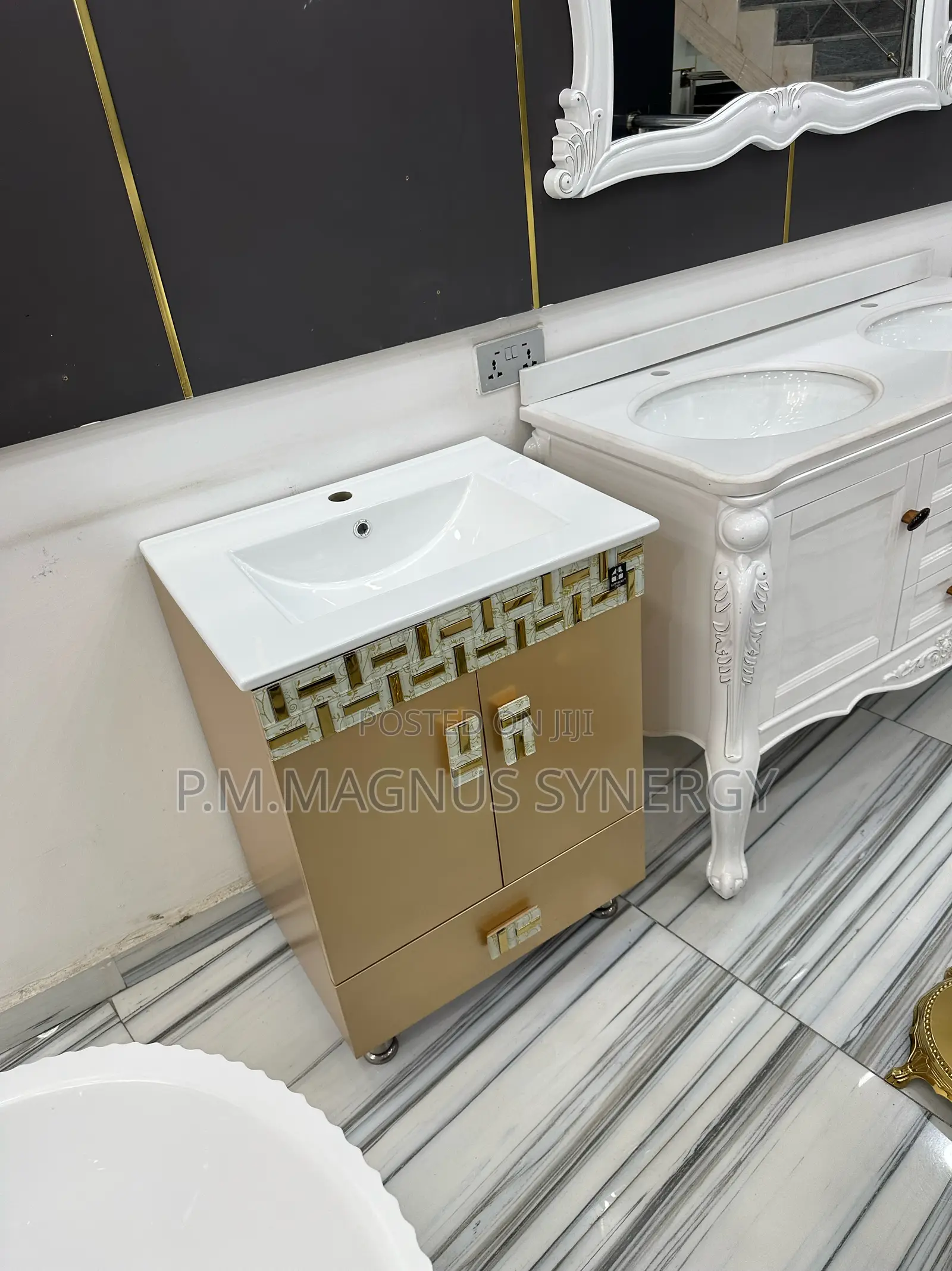 England Standard Diamond Cabinet Basin.