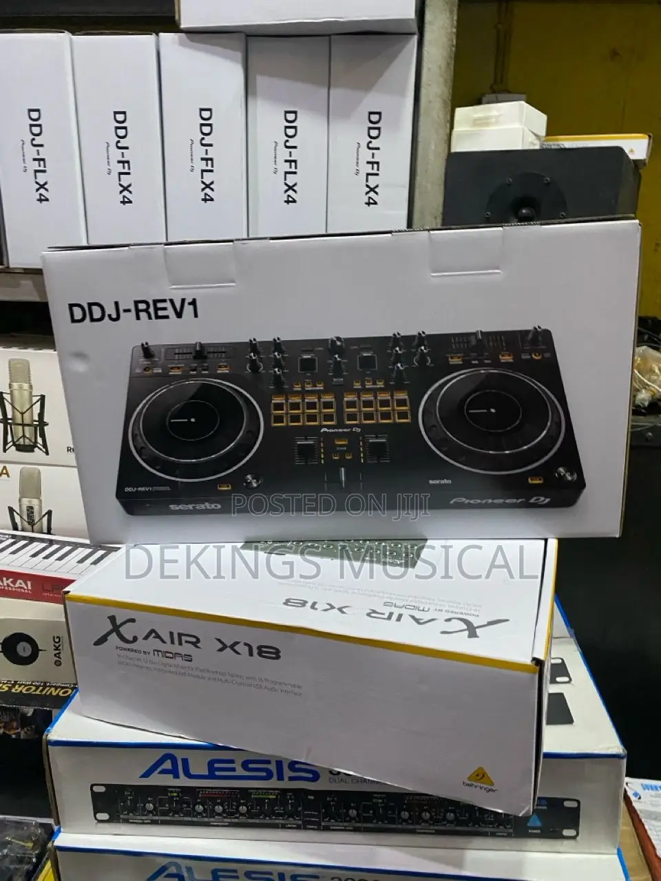 Pioneer DDJ Rev 1 Serato Mixer