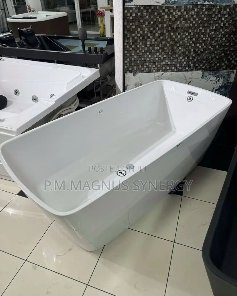 England Standard Egg Design Black Shower Bath Tub.
