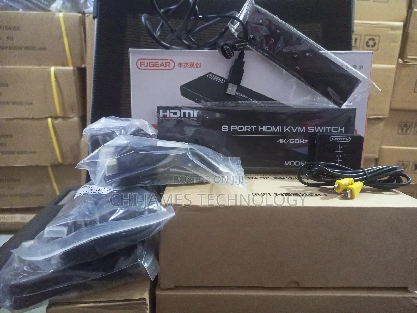8port HDMI KVM Switch 