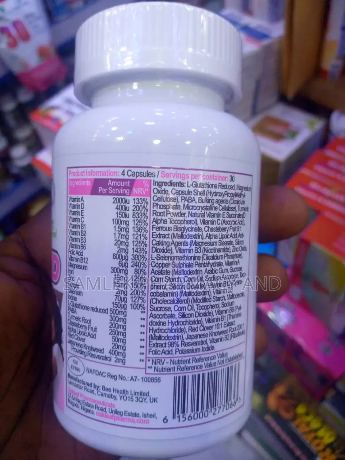 Oaklife Vitamins Goodseed Fertility For Women - 120caps