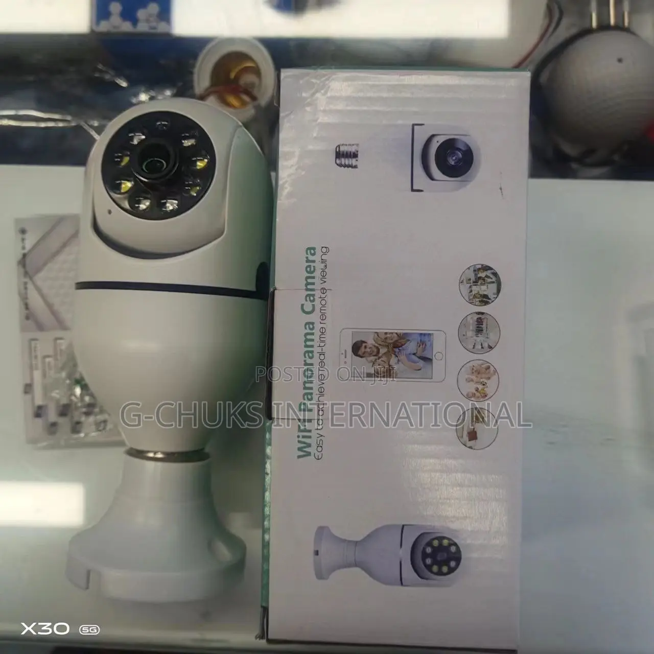 Panorama 4x Zoom Wifi Security Camera (360 Rotation)
