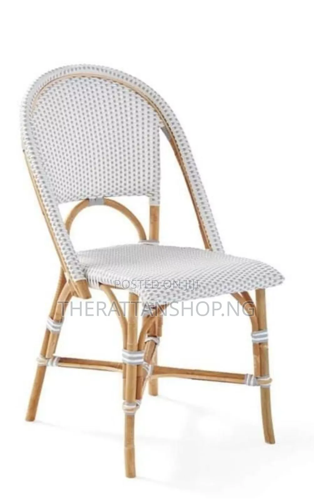 Handwoven Rattan Bistro Chairs