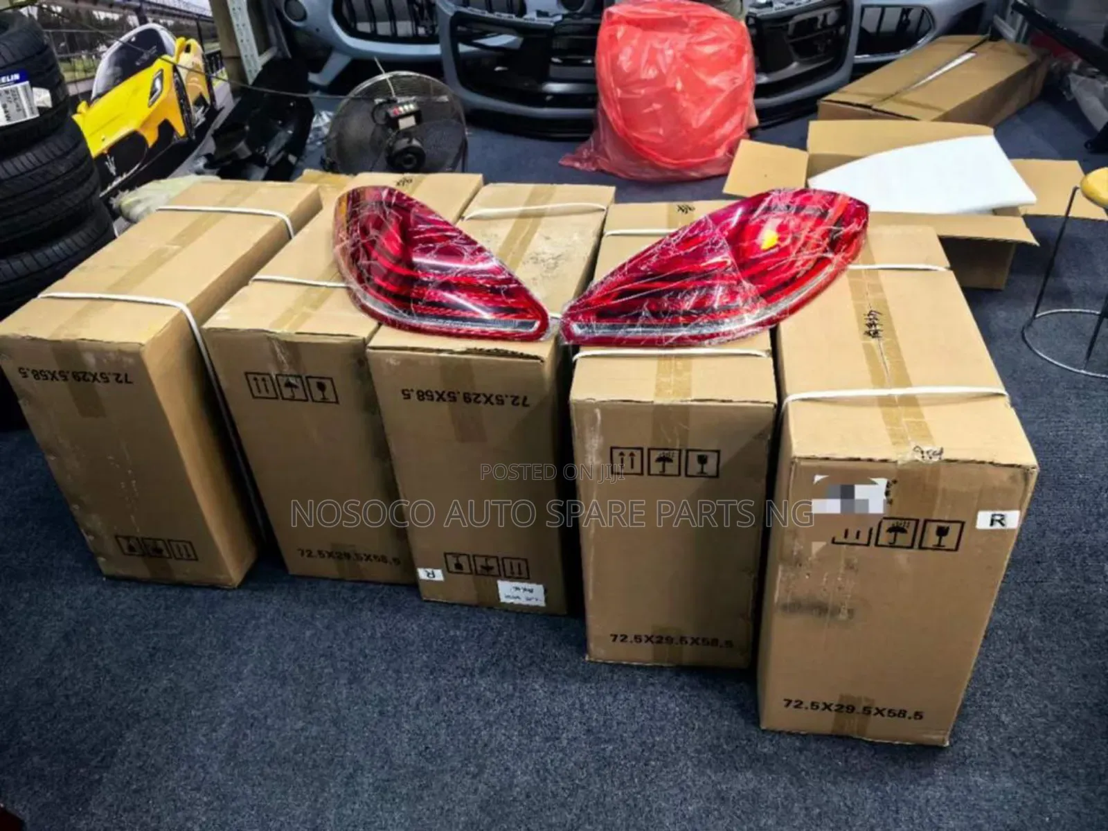 Set Of Rear Light Porsche Panamera 2016