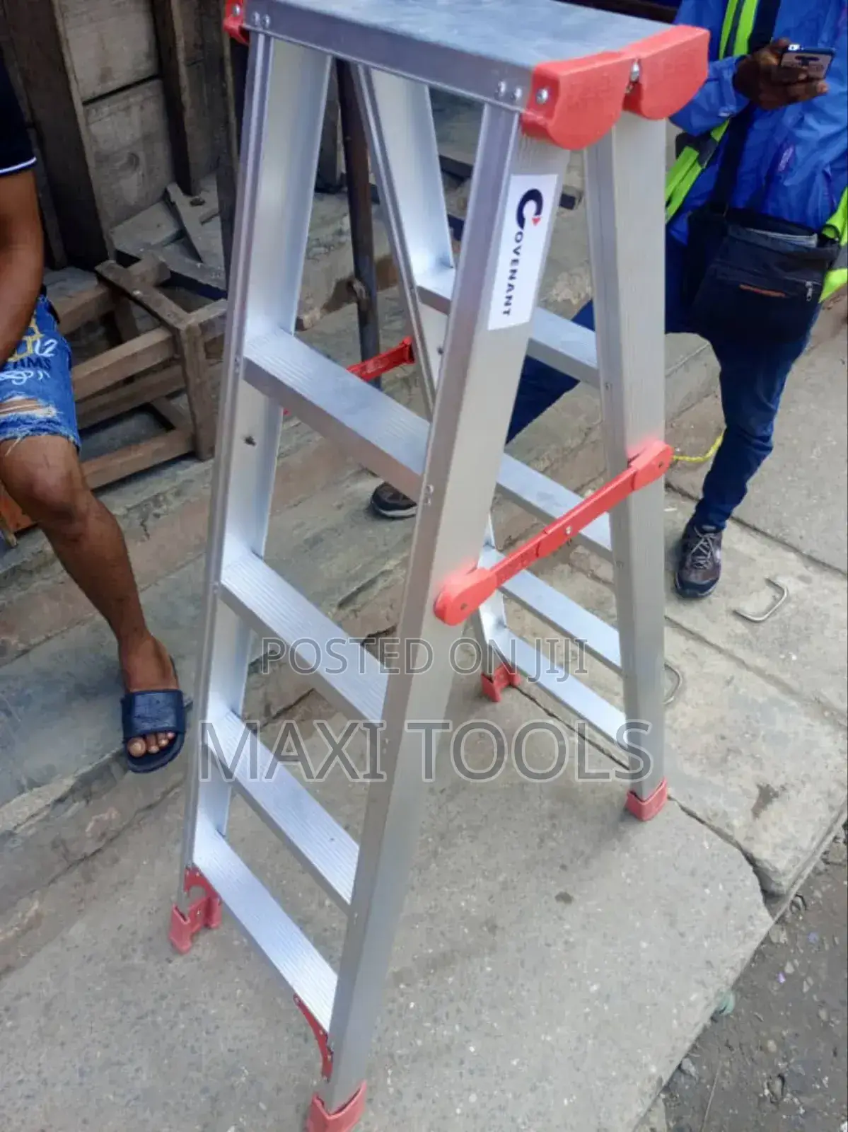 5 Step Aluminum Ladder Original