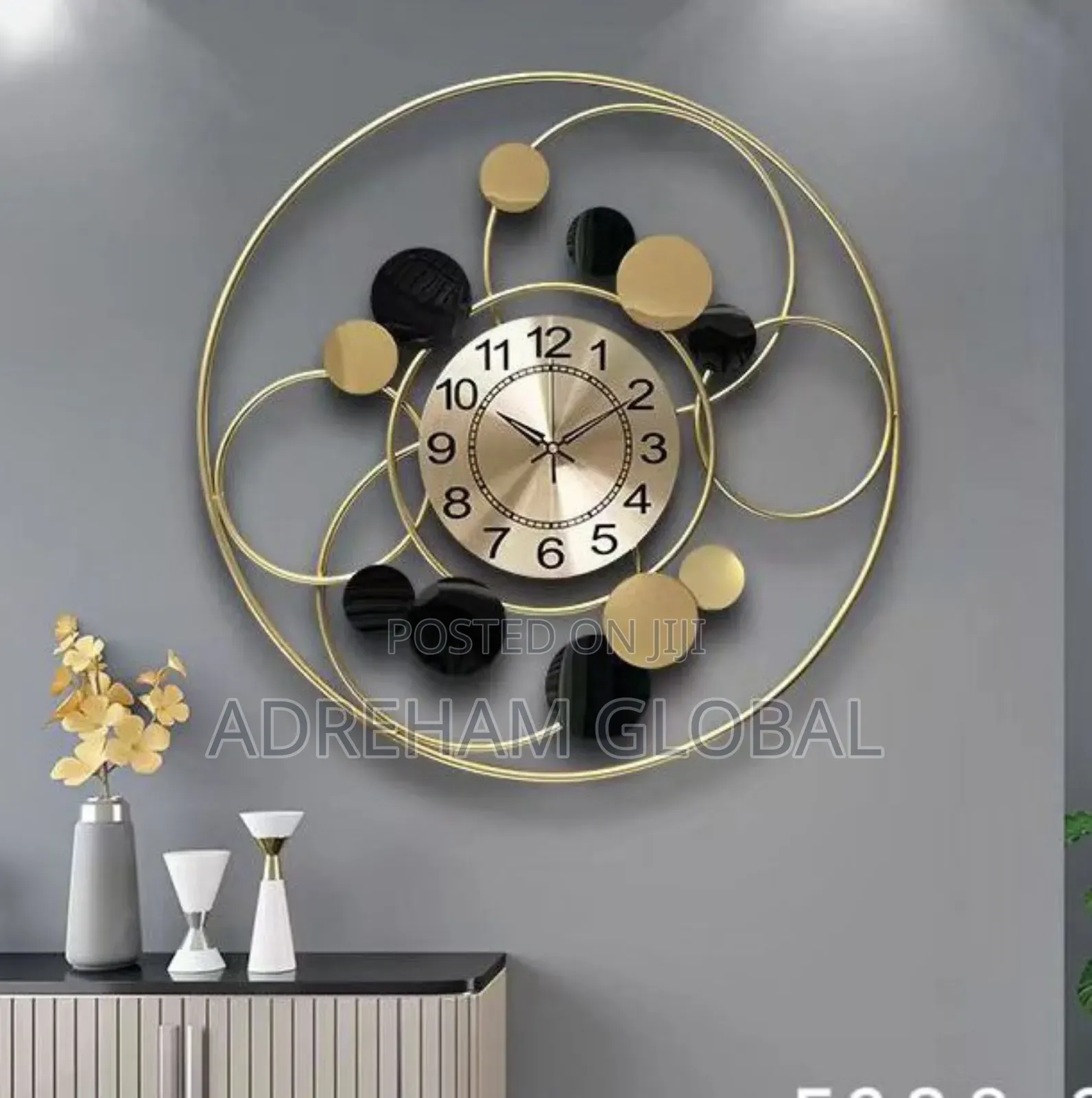Luxury Wall Clock for Home and Offices