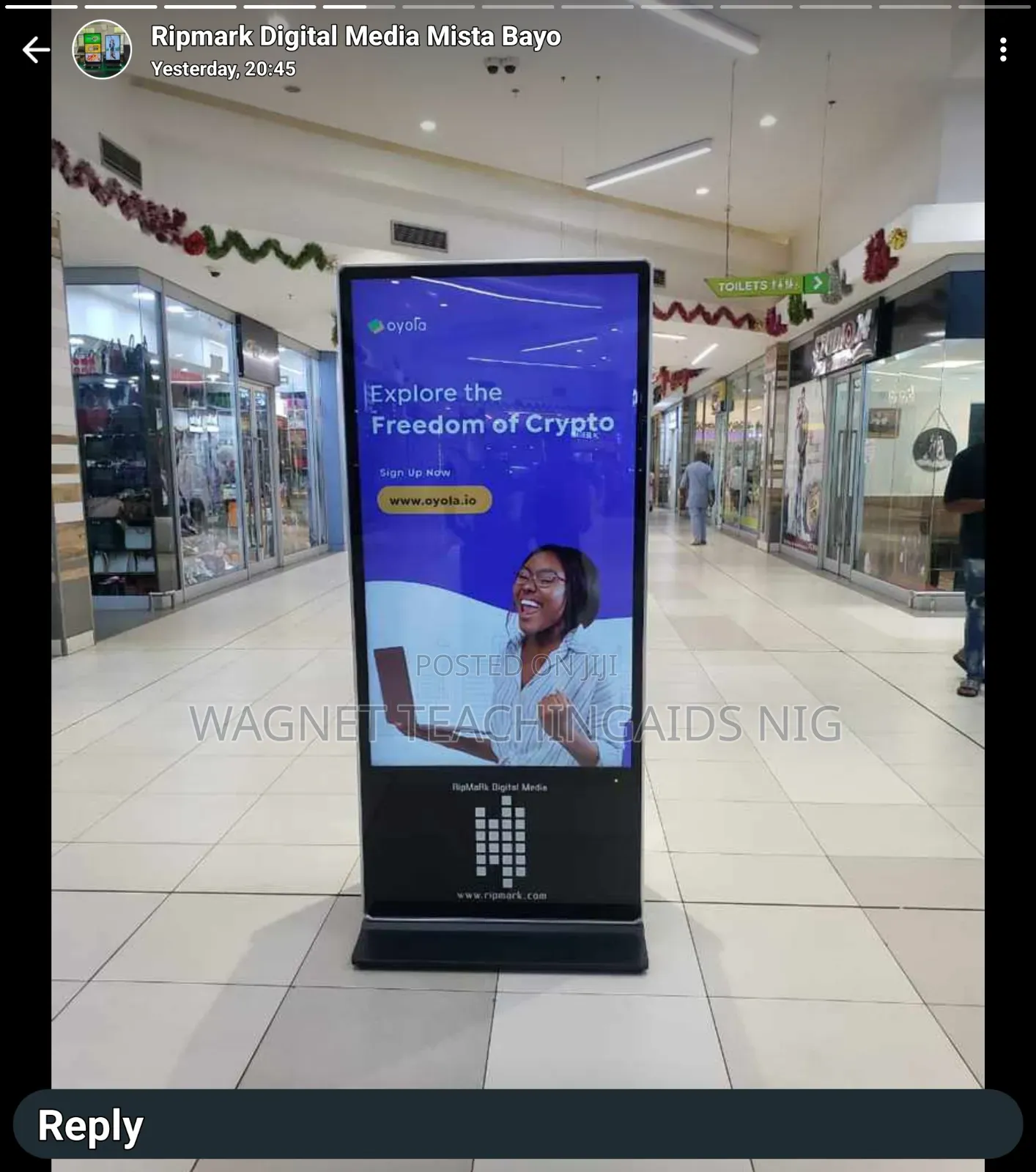 Digital Signage For Rent