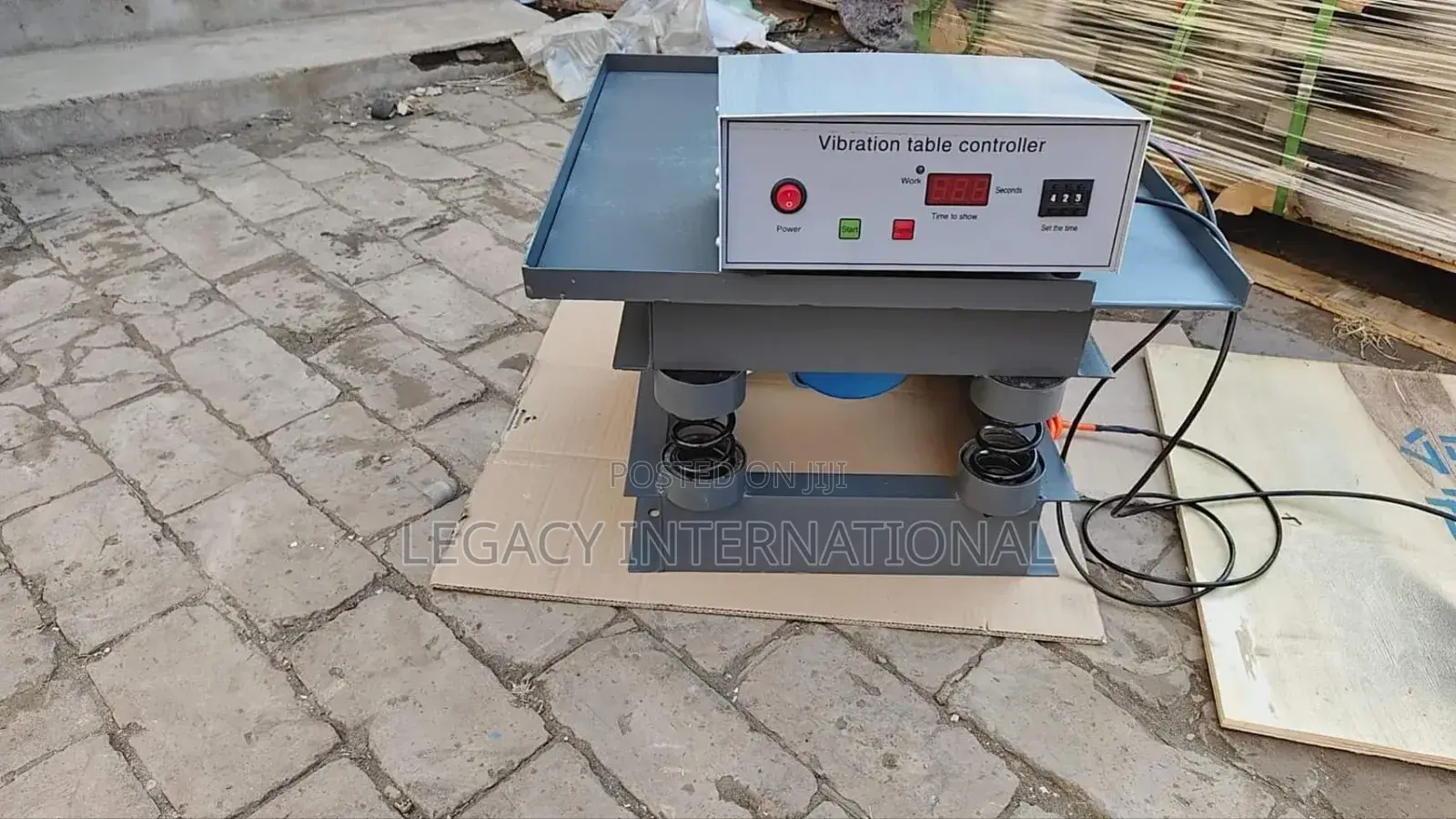 Concrete Vibrating Table With Time Controller