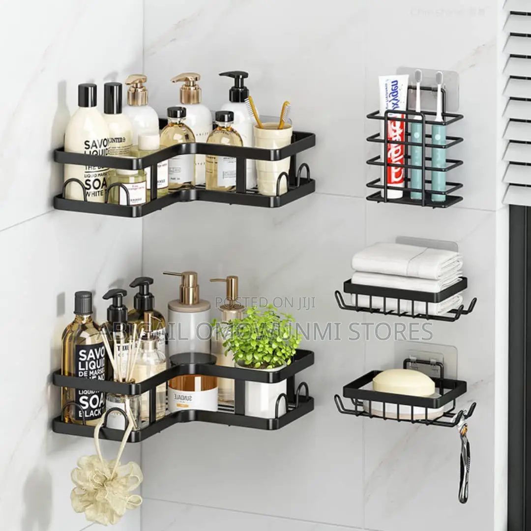 5pcs Corner Shower Caddy