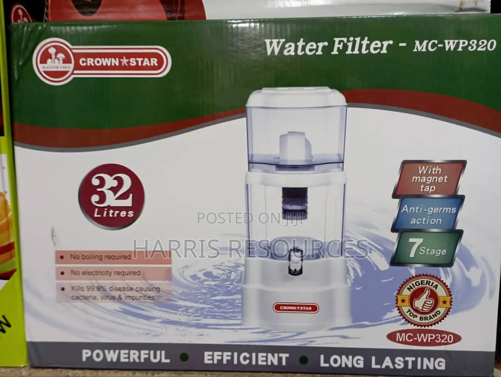 32 Litres Crown Star Alkaline Water Filtre Purifier Pot