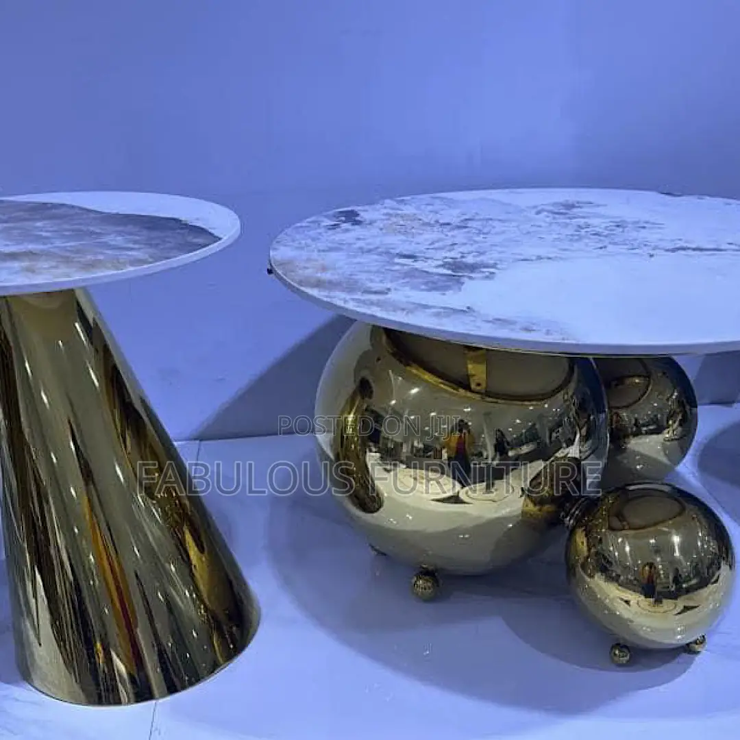 2in1 Marble Top Center Table / Coffee Table