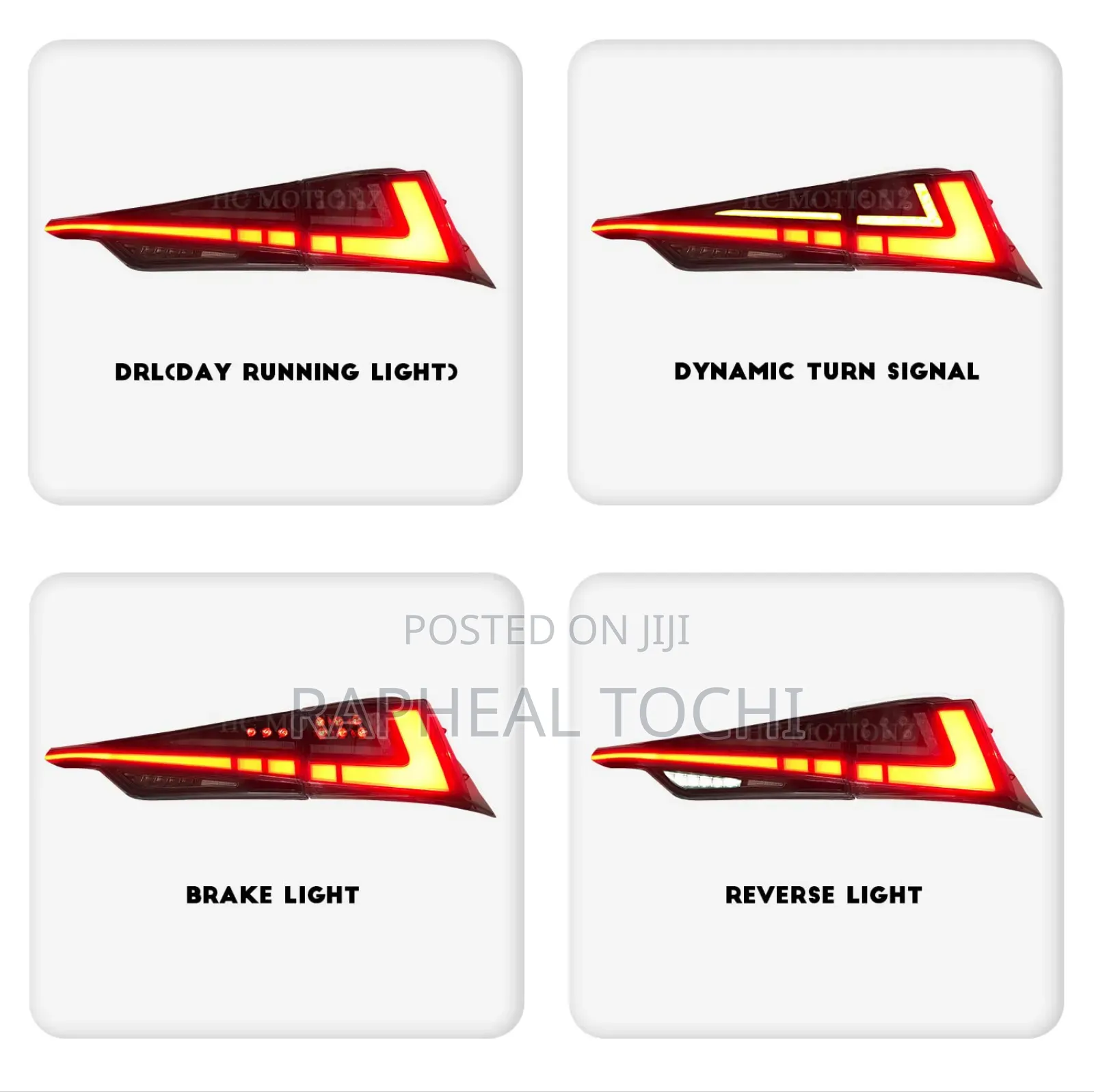 Rear Light for Lexus Upgrade