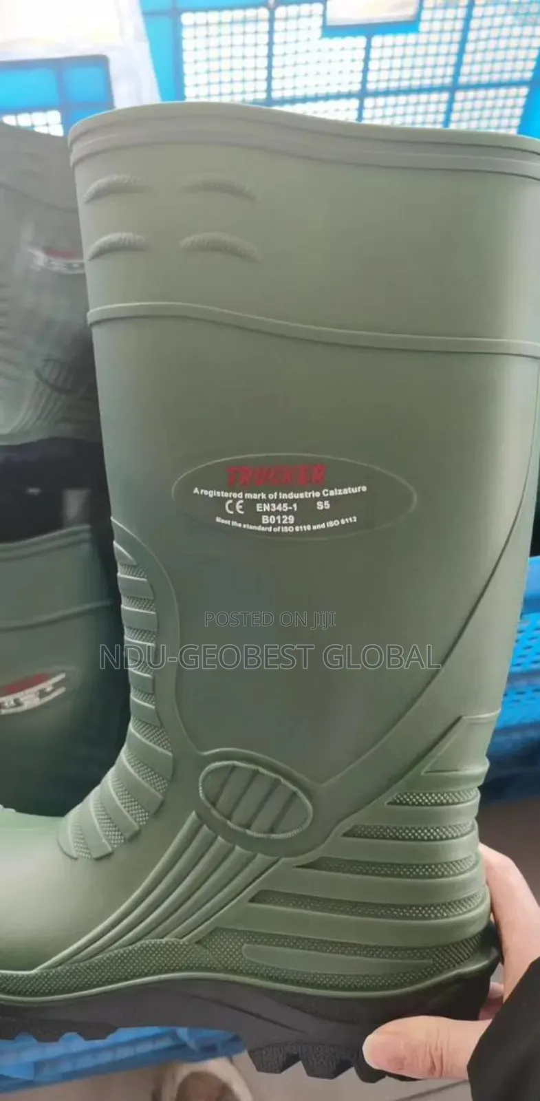 Trucker Rain Boot (All Sizes Available)