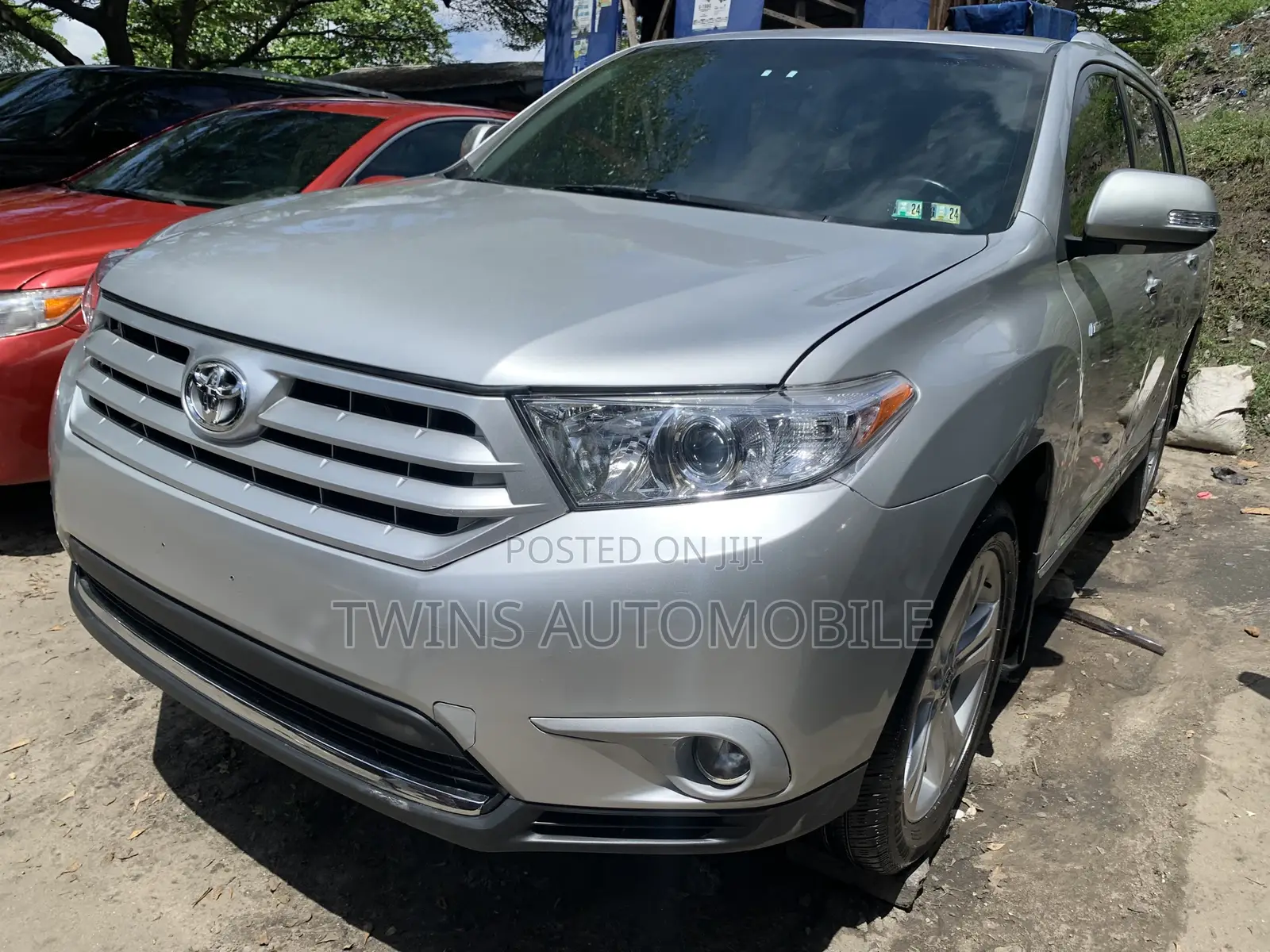 Toyota Highlander Limited 2011 Silver