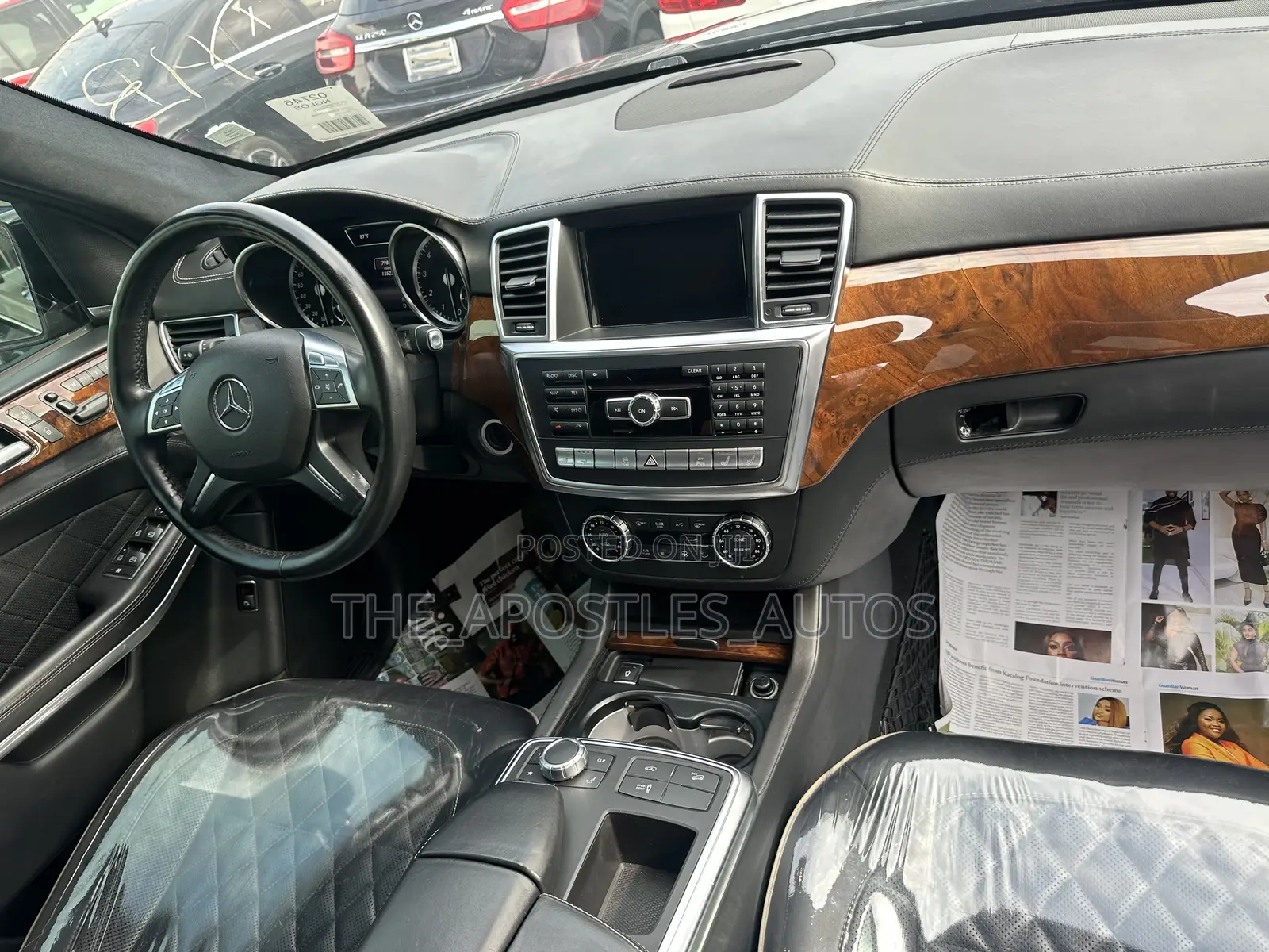 Mercedes-Benz GL-Class 2015 Black