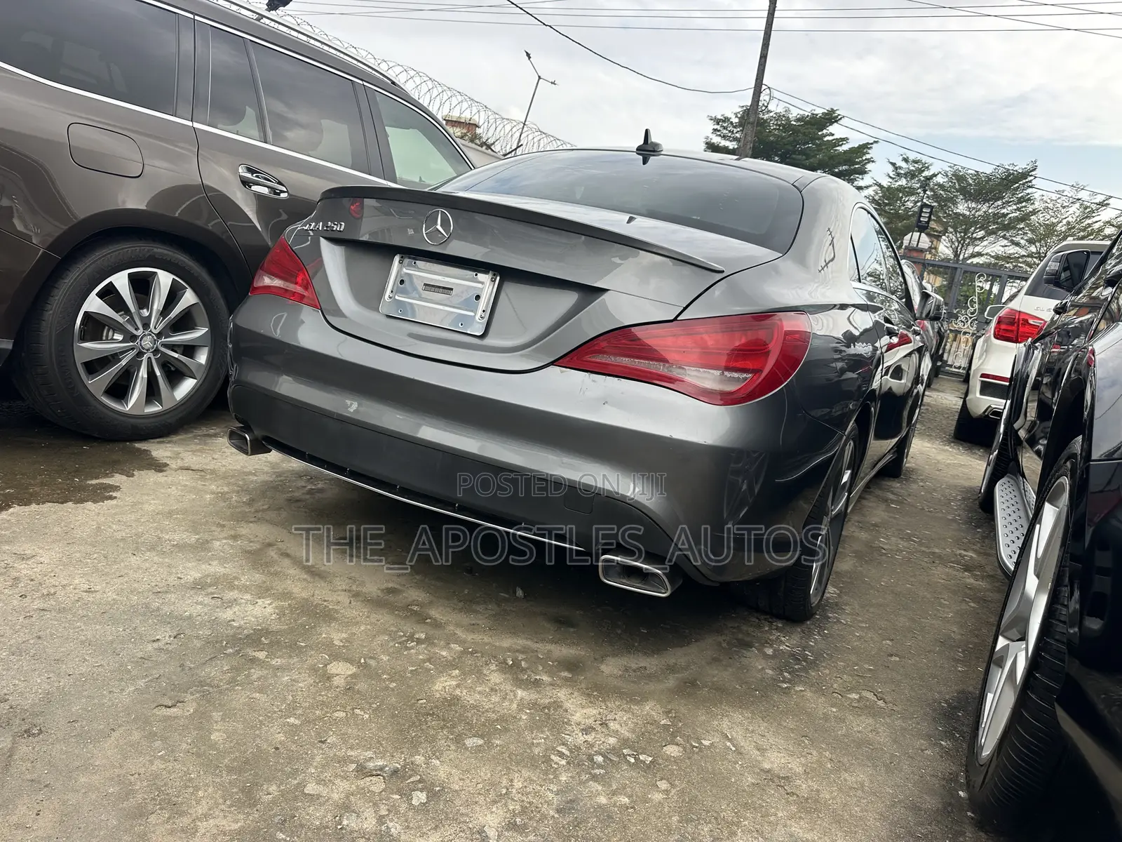 Mercedes-Benz CLA-Class CLA 250 4MATIC Sedan 2014 Gray