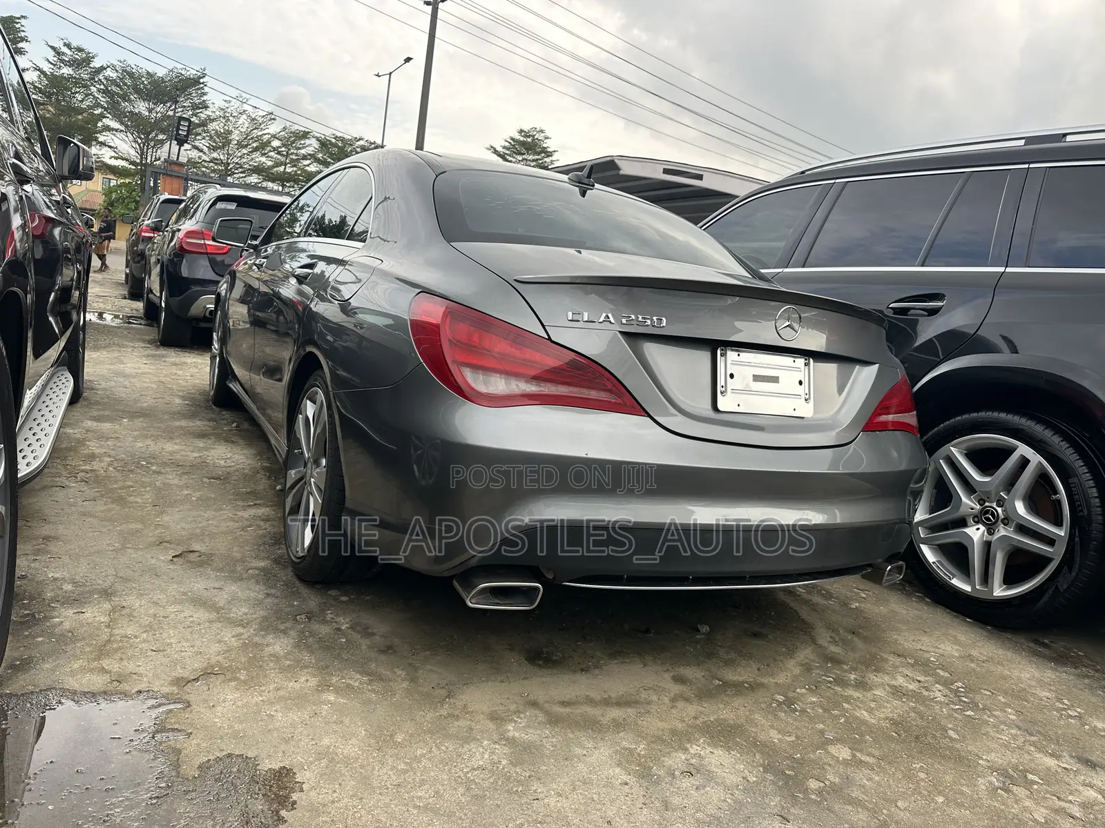 Mercedes-Benz CLA-Class CLA 250 4MATIC Sedan 2014 Gray