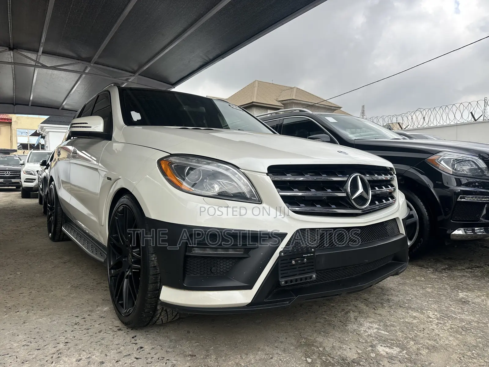 Mercedes-Benz M Class ML 550 4Matic 2013 White
