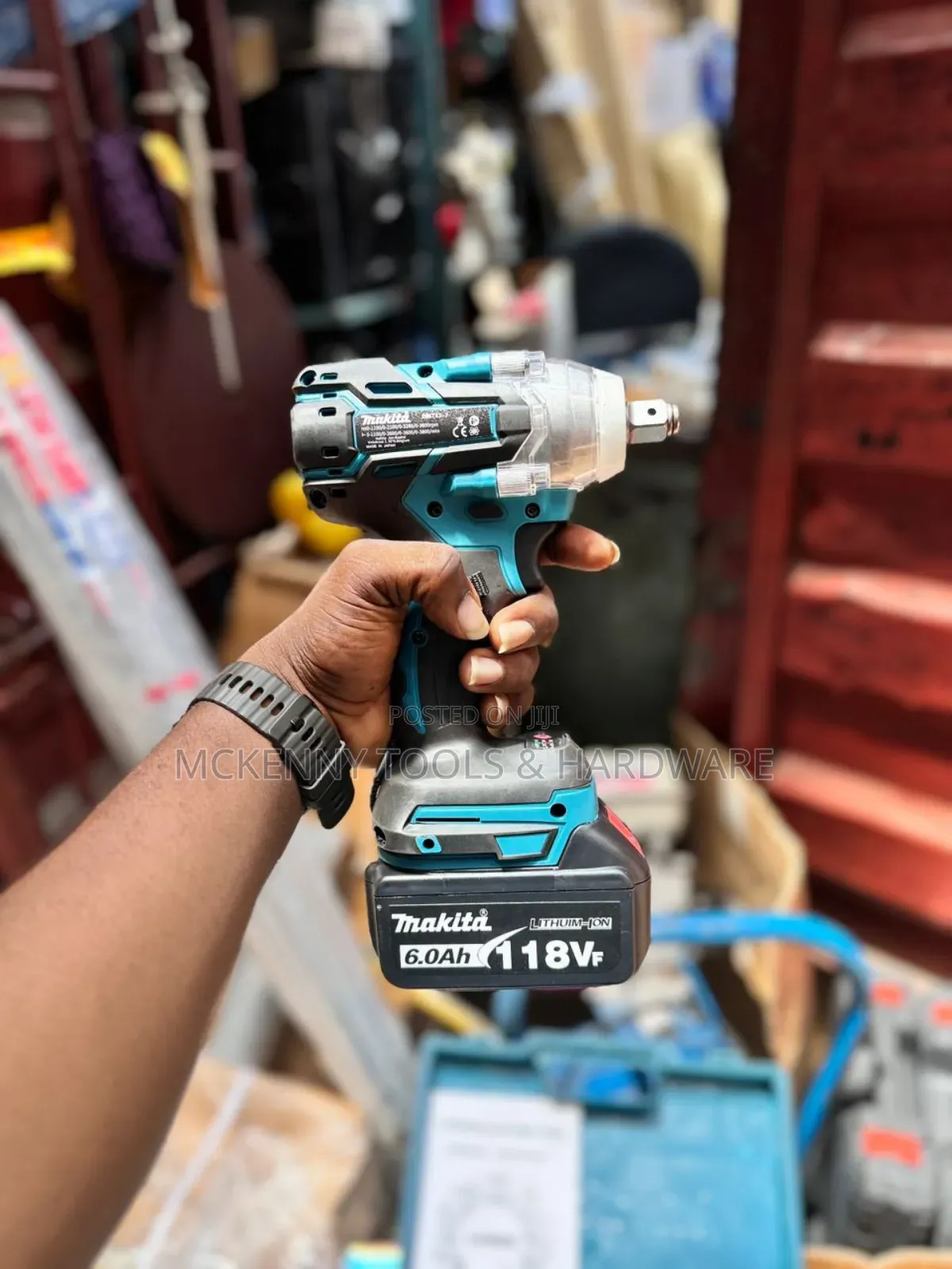 Makita DTW285 Rechargeable Impact Wrench Brushless 118v
