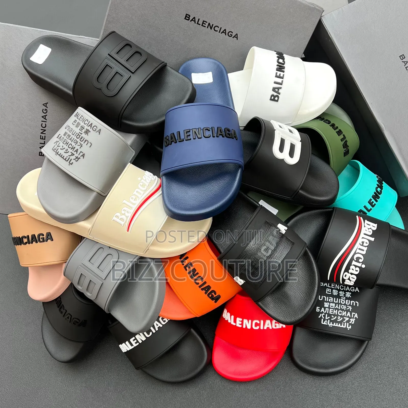Original Balenciaga Slides Available in Store