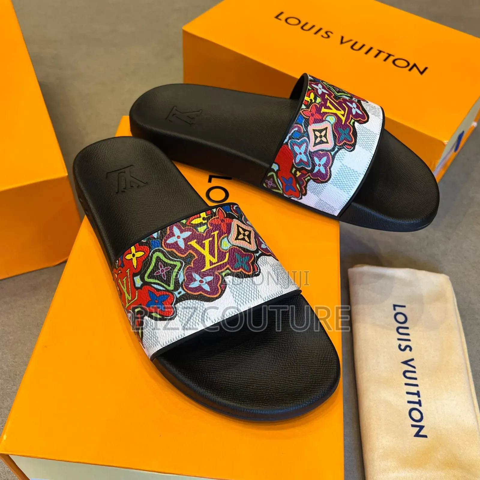 Original Louis Vuitton Slides Available in Store