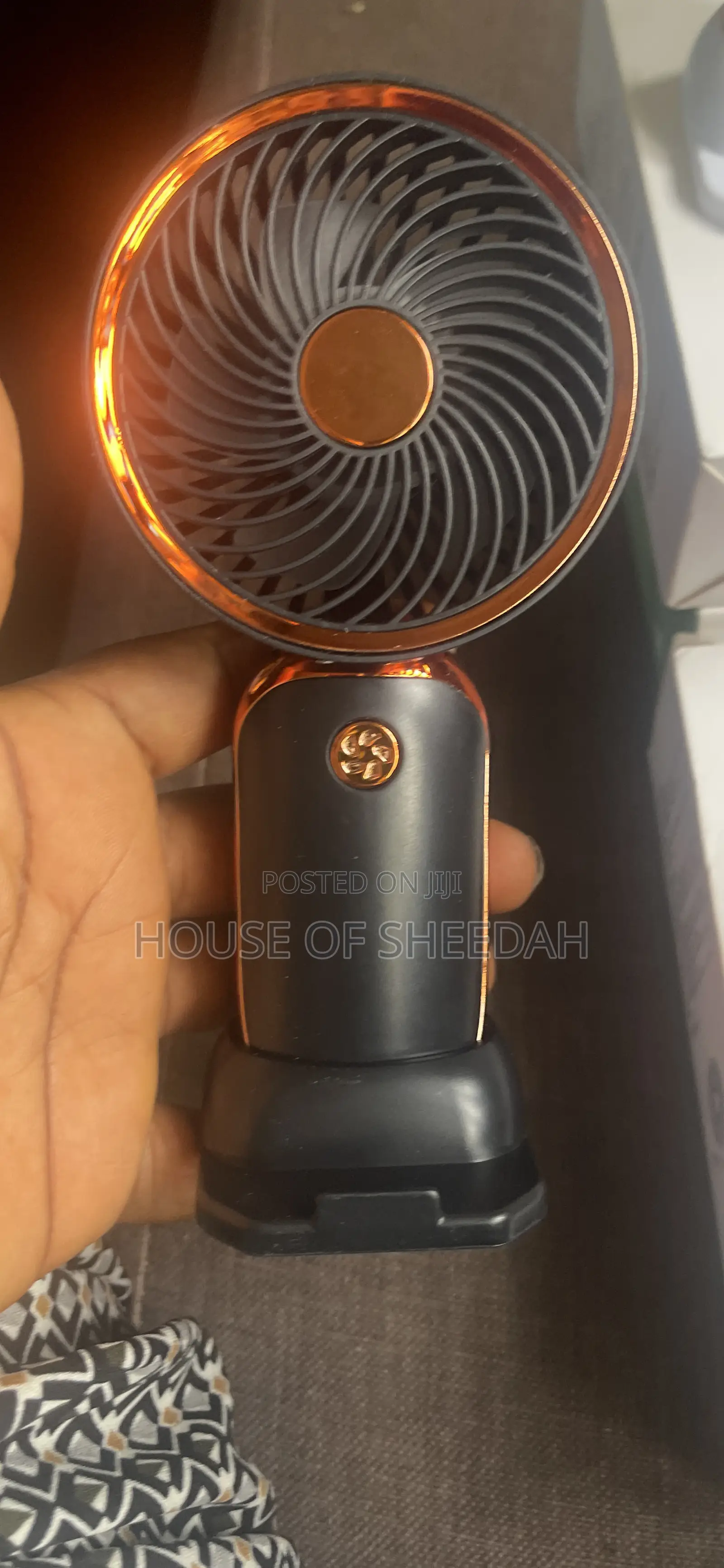 Portable Rechargeable Mini Handy Fan