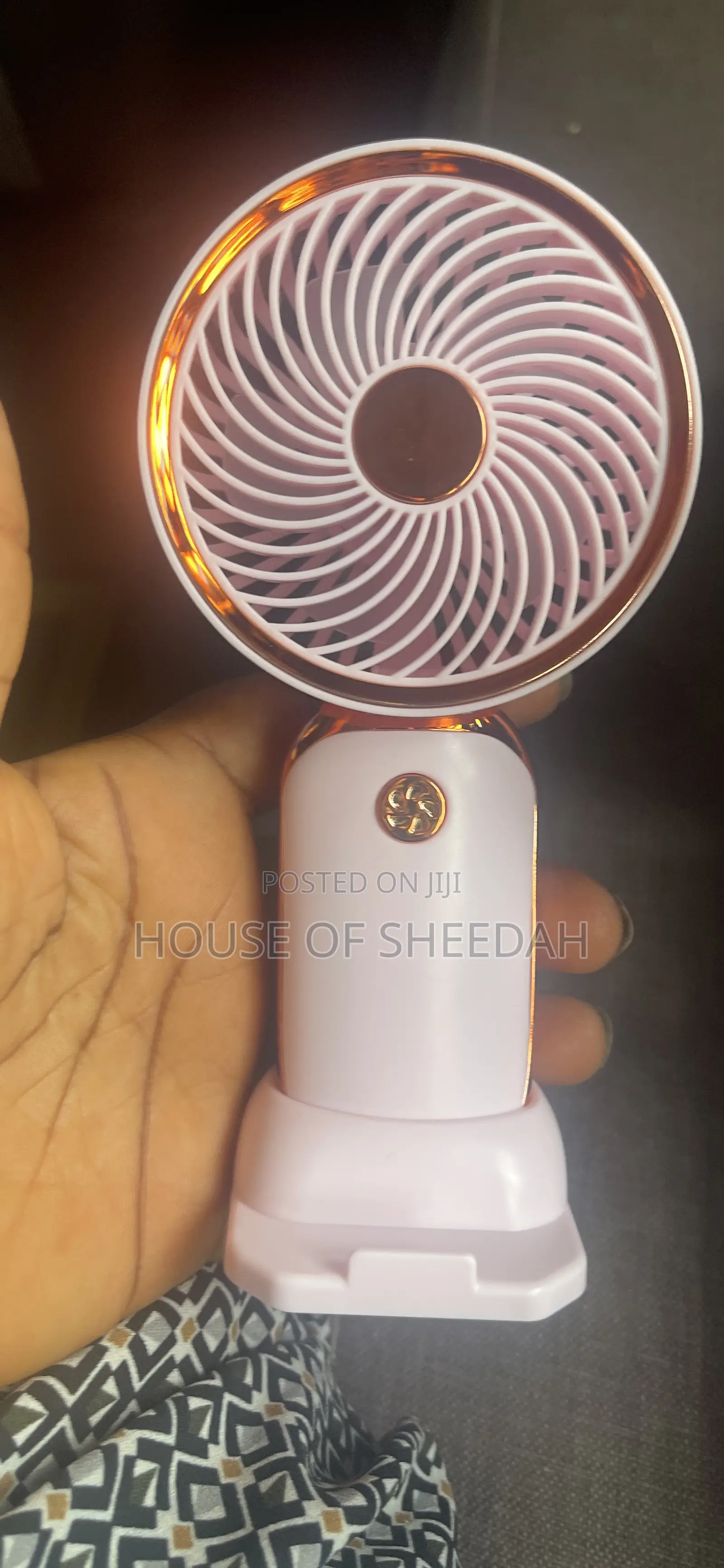 Portable Rechargeable Mini Handy Fan