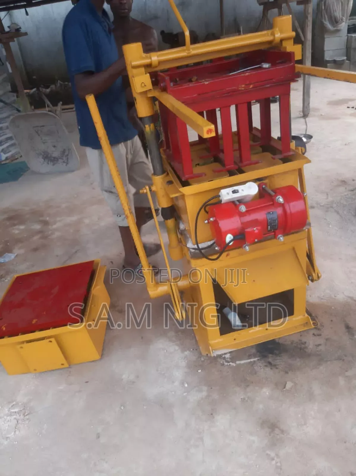 Stationary Block Making Machine