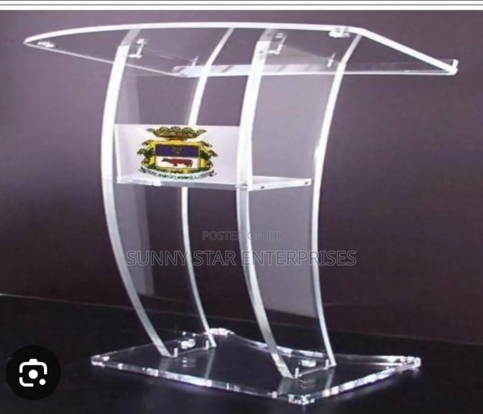 High Quality Executive Unbreakable Acrylic Pulpit for Church